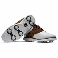 FootJoy Women's Traditions Saddle Golf Shoes -Golf Bag Sales footjoy womens traditions saddle golf shoes leopard 06 30836.1676596750