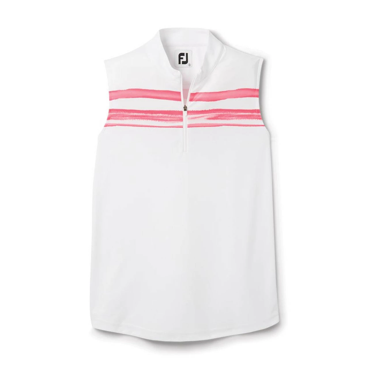 FootJoy Women's Watercolor Block Sleeveless Polo 2 FootJoy Women's Watercolor Block Sleeveless Polo - Image 2