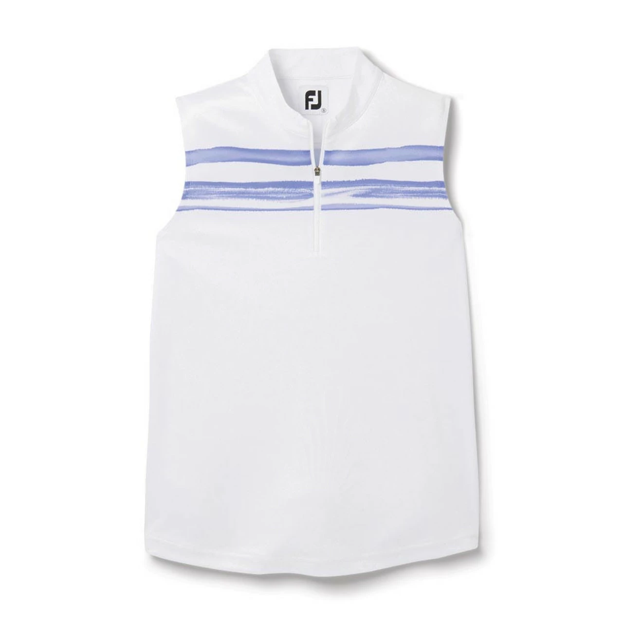 FootJoy Women's Watercolor Block Sleeveless Polo 10 FootJoy Women's Watercolor Block Sleeveless Polo - Image 10