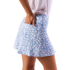Golftini Women's Deja Vu Pull-On Ruffle Tech Skort