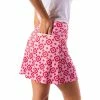 Golftini Women's Say It Out Loud Pull-On Stretch Skort