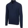 Greg Norman Performance Blend Lined 1/4 Zip Wind Sweater