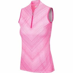 Greg Norman Women's 2Below Sleeveless Polo -Golf Bag Sales greg norman womens 2below sleeveless polo paradise 01 27112.1659042479