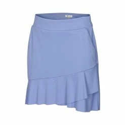 Greg Norman Women's Crossover Flounce Pull-On Skort -Golf Bag Sales greg norman womens crossover flounce pull on skort sweet iris 01 85798.1644351740