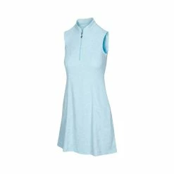 Greg Norman Women's Flare Sleeveless Zip Dress 9 Greg Norman Women's Flare Sleeveless Zip Dress -Golf Bag Sales greg norman womens flare sleeveless zip dress pure aqua 01 31671.1644419993