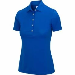Greg Norman Women's Freedom Micro Pique Short Sleeve Polo -Golf Bag Sales greg norman womens freedom micro pique short sleeve polo maritime 01 15189.1659043413