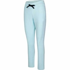 Greg Norman Women's Grace Knit Pants -Golf Bag Sales greg norman womens grace knit pant pure aqua heather 01 44359.1644439799