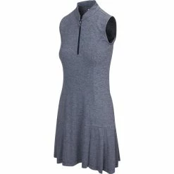 Greg Norman Women's Heather Sleeveless Dress 5 Greg Norman Women's Heather Sleeveless Dress -Golf Bag Sales greg norman womens heather sleeveless dress navy heather 01 46178.1633116068