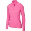 Greg Norman Women's Peached Heather 1/4 Zip