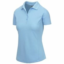 Greg Norman Women's Short Sleeve Protek Micro Pique Polo -Golf Bag Sales greg norman womens short sleeve protek micro pique polo bliss blue 01 08237.1633463944