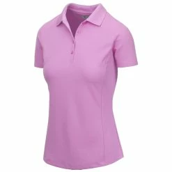 Greg Norman Women's Short Sleeve Protek Micro Pique Polo -Golf Bag Sales greg norman womens short sleeve protek micro pique polo bloom 01 91134.1633463944