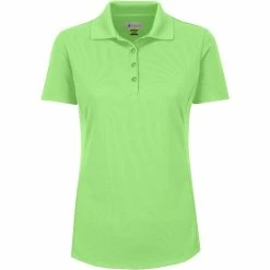Greg Norman Women's Short Sleeve Protek Micro Pique Polo -Golf Bag Sales greg norman womens short sleeve protek micro pique polo island green 01 32808.1633463944