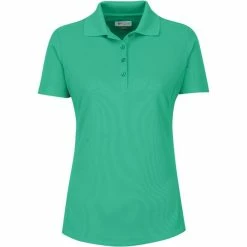 Greg Norman Women's Short Sleeve Protek Micro Pique Polo -Golf Bag Sales greg norman womens short sleeve protek micro pique polo jade 01 30969.1633464080