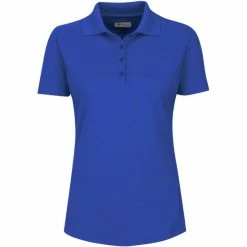 Greg Norman Women's Short Sleeve Protek Micro Pique Polo -Golf Bag Sales greg norman womens short sleeve protek micro pique polo maritime 01 96415.1633463944