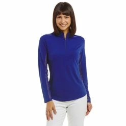 IBKUL Solid Long Sleeve Mock