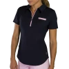 Jofit Grosgrain Pocket Polo - Midnight