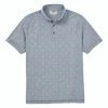 Linksoul Micro Fern Print Oxford Polo
