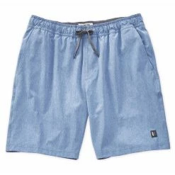 Linksoul Saturday AC Shorts - Lined -Golf Bag Sales linksoul saturday ac short lined washed blue 01 04986.1676591747