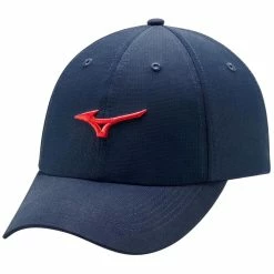 Mizuno Tour Adjustable Lightweight Hat -Golf Bag Sales mizuno tour adjustable lightweight hat navy red 01 22710.1636977022