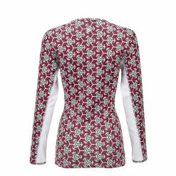 Nancy Lopez Aspiration Long Sleeve -Golf Bag Sales nancy lopez aspiration long sleeve white cherry 02 65246.1648051355