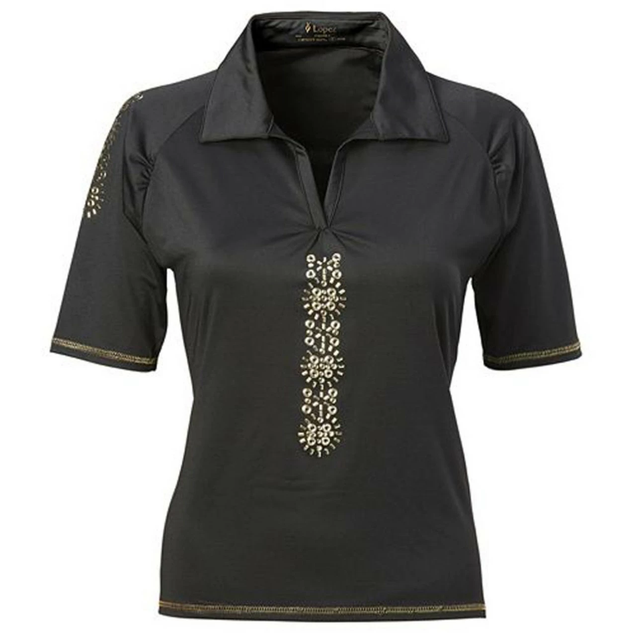 Nancy Lopez Attract Short Sleeve Polo 1 Nancy Lopez Attract Short Sleeve Polo
