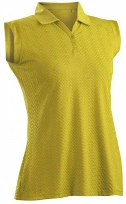 Nancy Lopez Grace Sleeveless Polo -Golf Bag Sales nancy lopez grace sleeveless polo amber 01 06870.1633541705