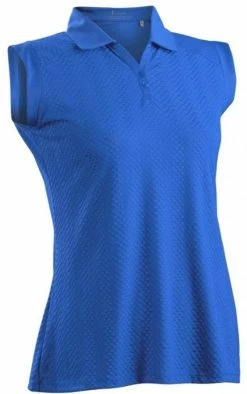 Nancy Lopez Grace Sleeveless Polo -Golf Bag Sales nancy lopez grace sleeveless polo blue bird 01 29548.1633541706