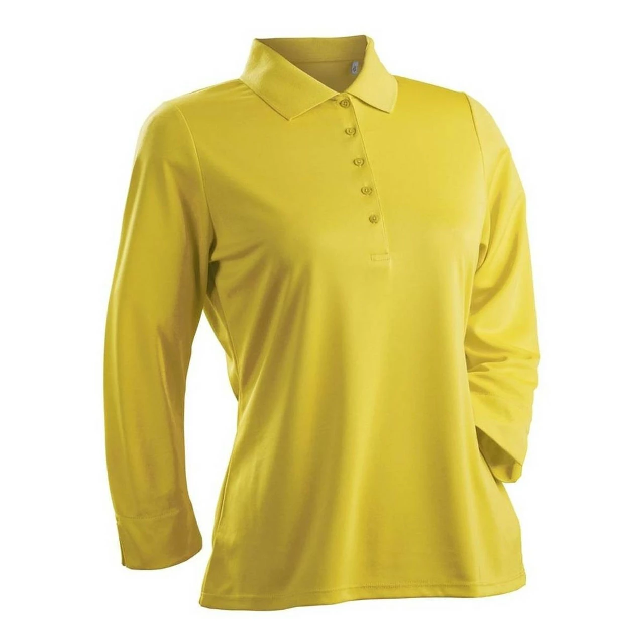 Nancy Lopez Luster 3/4 Sleeve Polo - Plus Size 3 Nancy Lopez Luster 3/4 Sleeve Polo - Plus Size - Image 3