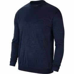 Nike Shield Crewneck -Golf Bag Sales nike shield crewneck obsidian 01 01062.1632935452