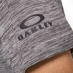 Oakley Contender Heather Polo -Golf Bag Sales oakley contender heather polo dark grey heather 03 17431.1632243712
