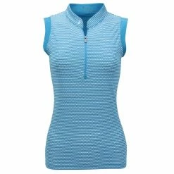 Nancy Lopez Flex Sleeveless Polo - Plus Size -Golf Bag Sales peacock 60395.1633454093