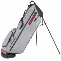 Ping Hoofer Craz-E Lite Stand Bag 12 Ping Hoofer Craz-E Lite Stand Bag -Golf Bag Sales ping hoofer craz e lite stand bag grey black scarlet 01 55095.1668612869