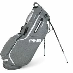 Ping Hoofer Stand Bag -Golf Bag Sales ping hoofer stand bag heathered grey white 01 19429.1645727140