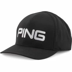 Ping Structured Hat -Golf Bag Sales ping structured hat black white 01 50916.1632947926