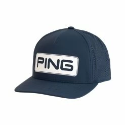 Ping Tour Vented Delta Hat -Golf Bag Sales ping tour vented delta hat navy 01 76842.1652363404