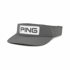 Ping Tour Visor -Golf Bag Sales ping tour visor grey 01 86646.1662670129
