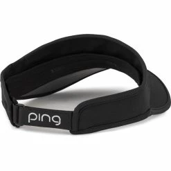 Ping Women's Tour Sport Visor -Golf Bag Sales ping womens tour sport visor black white 02 52714.1676589968