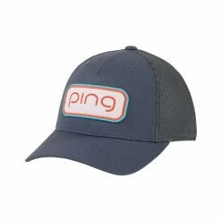 Women's Trucker Hat Ping -Golf Bag Sales ping womens trucker hat slate 01 37630.1652368419