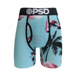 PSD Modal Flamingo Boxer Brief -Golf Bag Sales psd modal flamingo boxer brief turquoise 02 71453.1633031029