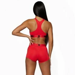 PSD Women's Solids Sports Bra -Golf Bag Sales psd womens solids sports bra red 02 65624.1636747077