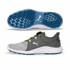 Puma Men's Ignite Fasten8 Disc Golf Shoes -Golf Bag Sales puma ignite fasten8 disc golf shoes high rise silver quiet shade 01 64771.1676593710