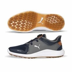 Puma Men's Ignite Fasten8 Disc Golf Shoes -Golf Bag Sales puma ignite fasten8 disc golf shoes navy blazer silver quiet shade 01 69351.1676595398