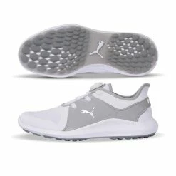 Puma Men's Ignite Fasten8 Disc Golf Shoes -Golf Bag Sales puma ignite fasten8 disc golf shoes white silver high rise 01 65602.1676590204