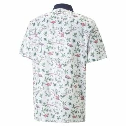 Puma Mattr Lagoon Polo -Golf Bag Sales puma mattr lagoon polo white flamingo pink 02 22817.1678827780