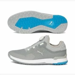 Puma Men's PROADAPT Alphacat Disc Golf Shoes -Golf Bag Sales puma proadapt alphacat disc golf shoes high rise silver ibiza blue 01 14288.1648651664