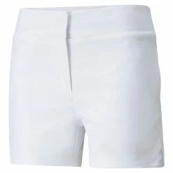 Puma Women's Bahama Shorts -Golf Bag Sales puma womens bahama short white 01 51168.1662670139
