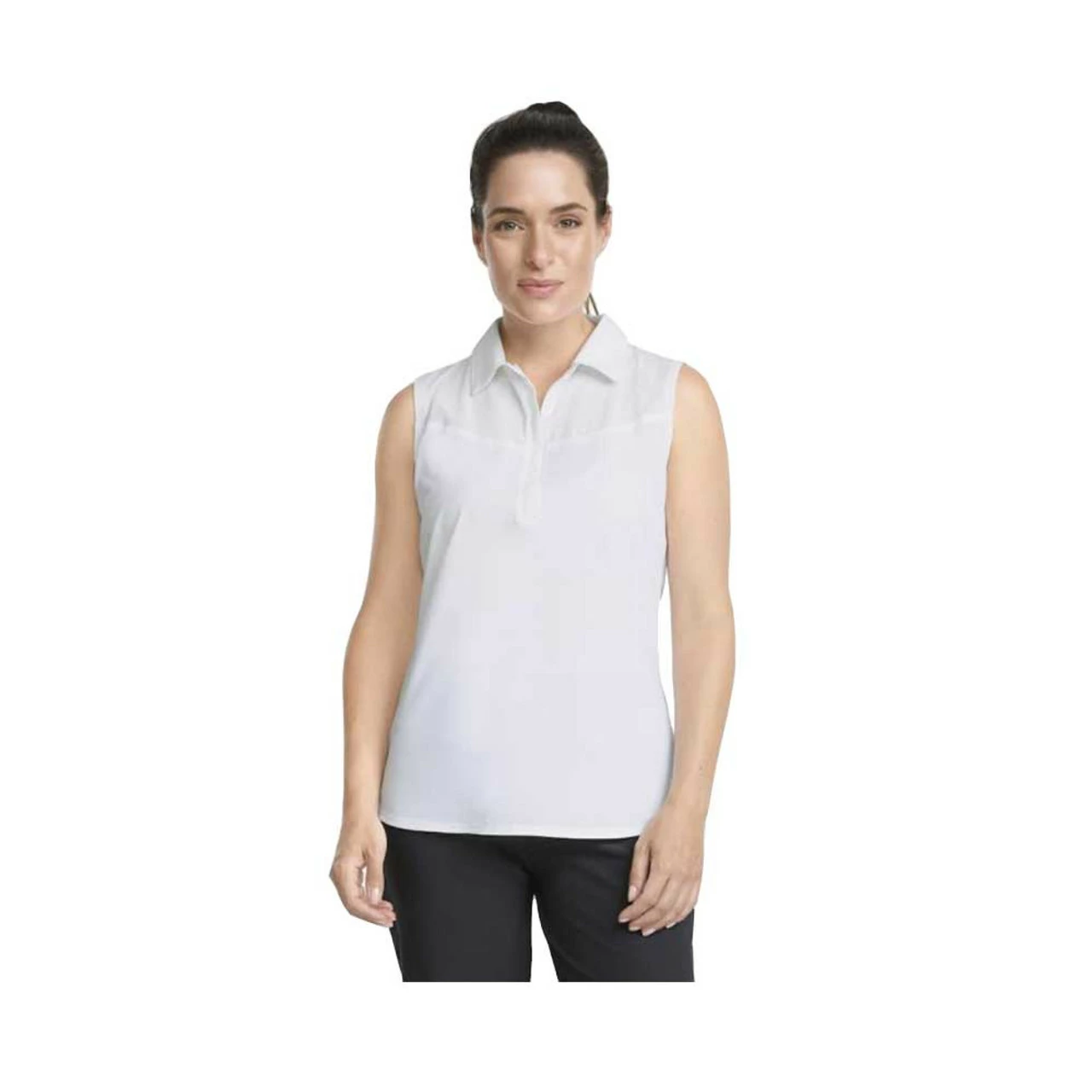 Puma Women's Harding Sleeveless Polo 2 Puma Women's Harding Sleeveless Polo - Image 2