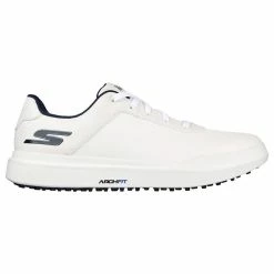 Skechers Men's Go Golf Drive 5 Relaxed Fit Golf Shoes -Golf Bag Sales skechers go golf drive 5 relaxed fit golf shoes white navy 01 37110.1662670088