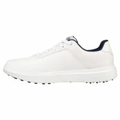 Skechers Men's Go Golf Drive 5 Relaxed Fit Golf Shoes -Golf Bag Sales skechers go golf drive 5 relaxed fit golf shoes white navy 02 76943.1662670088