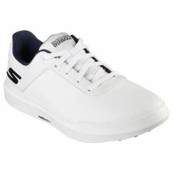 Skechers Men's Go Golf Drive 5 Relaxed Fit Golf Shoes -Golf Bag Sales skechers go golf drive 5 relaxed fit golf shoes white navy 05 01004.1662670088